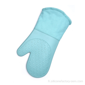 Gants de four de cuisine en silicone